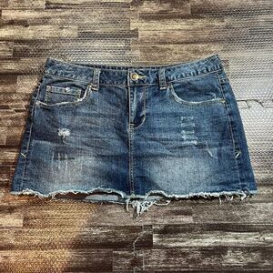 American Rag Cie Juniors Denim Jean Skirt